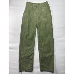 American Eagle Women's Highest Rise Baggy Straight Corduroy Pants - 00 (24x25.5)